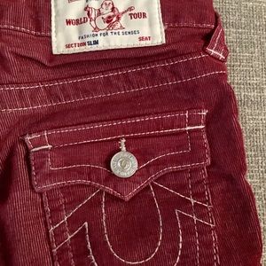 True Religon Corduroy Pants